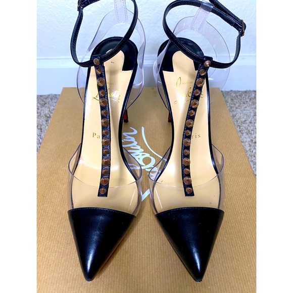 Christian Louboutin Nosy Spikes 100. Excellent condition - Picture 3 of 8
